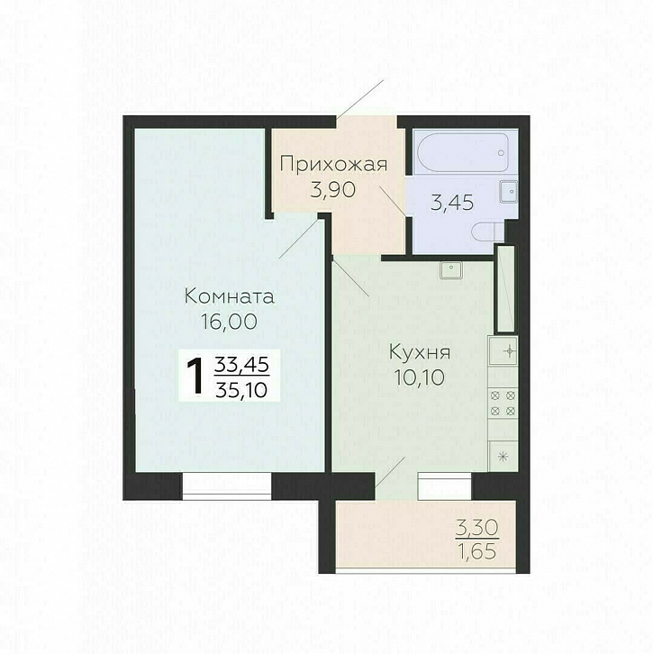 Помещение 0000032755 (Ленский) планировка