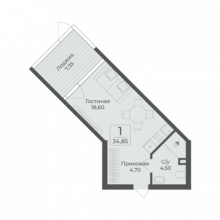 Помещение 0000045103 (Tamerun) планировка