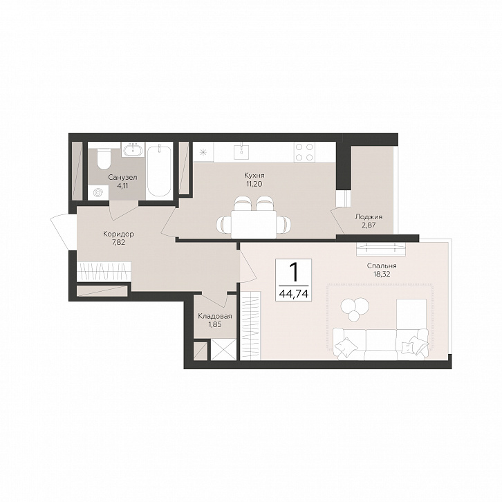 Помещение 0000050948 (Скай; ) планировка