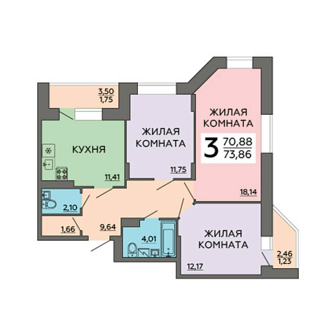 Планировка 000003591
