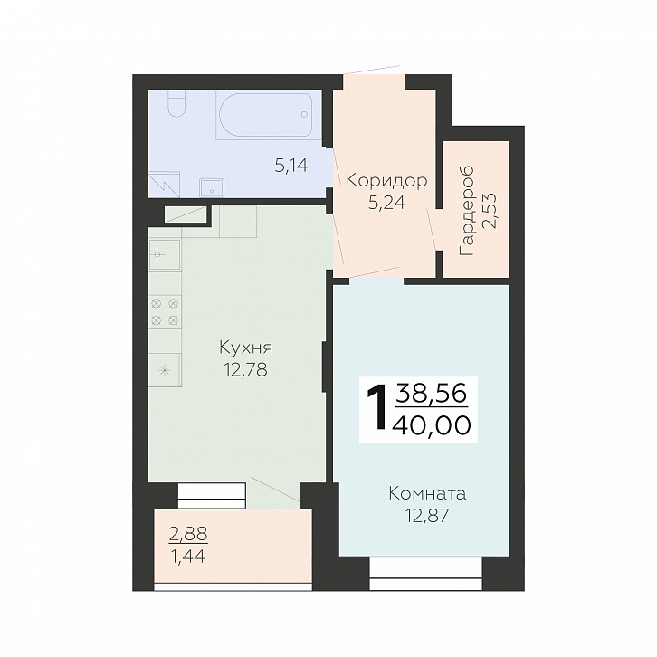 Помещение 0000029492 (Зарядье; ) планировка