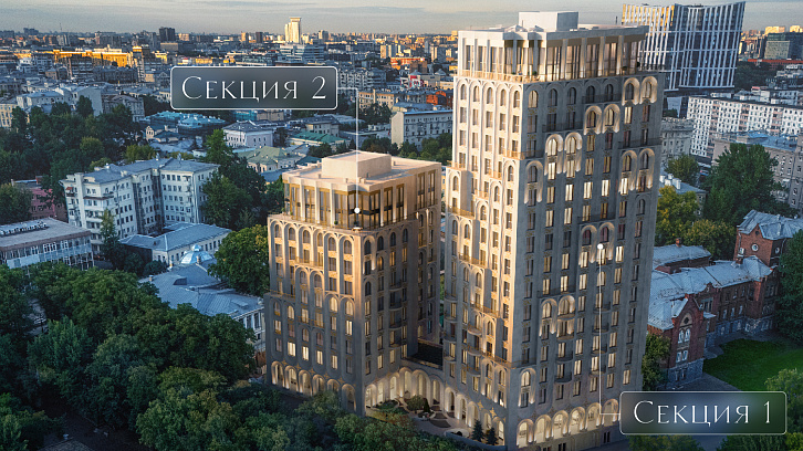 Помещение 0000051035 (Резиденции Воронцова; г. Москва, переулок Обуха, д. 3) план секци