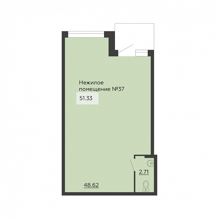 Помещение 0000025766 (Чехов; г. Воронеж, ул. Богдана Хмельницкого, 45а) планировка