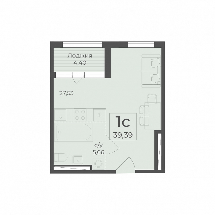 Помещение 0000036658 (Botanica) планировка