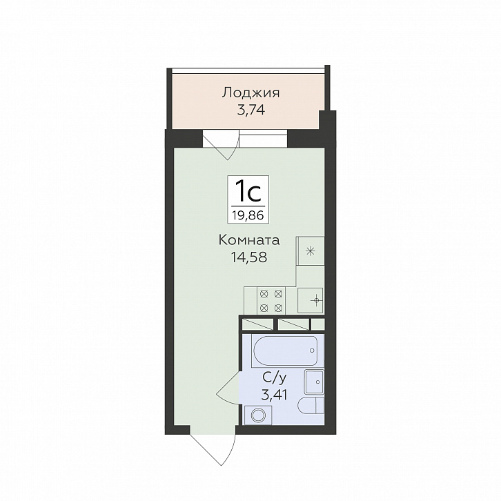 Помещение 0000042706 (Flora; ) планировка