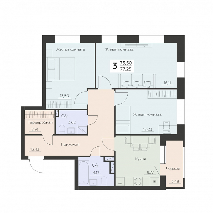 Помещение 0000035586 (Заря) планировка