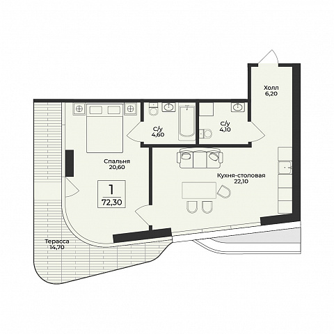 Планировка 000011032