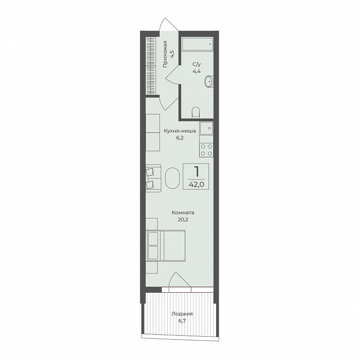 Помещение 0000046913 (Форос; ) планировка