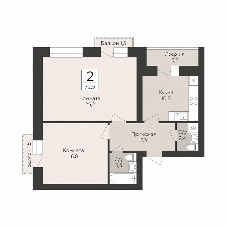 Помещение 0000051220 (Тургенев; Воронежская область, г. Павловск, микрорайон Северный, д. 5) планировка