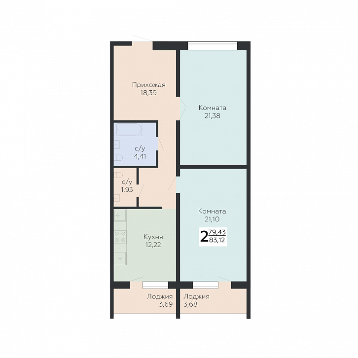 Помещение 0000031987 (Салют) планировка