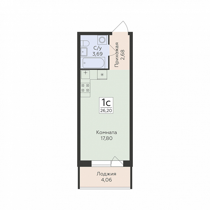 Помещение 0000042591 (Flora; ) планировка