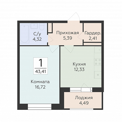 Планировка 000009988
