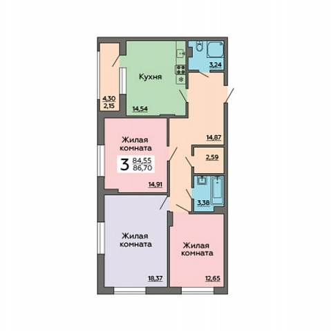 Планировка 000003003