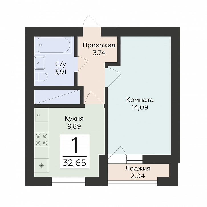 Помещение 0000047413 (Юность) планировка