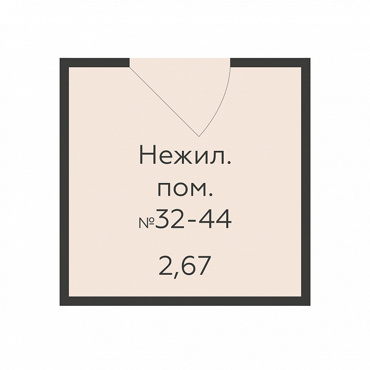 Помещение 0000042496 (Романовский; Воронеж, ул. Чапаева, 68а) планировка