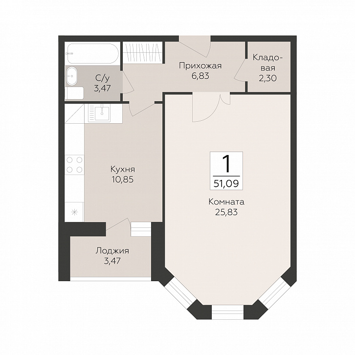 Помещение 0000051376 (Пахра сити; МО,г. Подольск, б р Красногвардейский, д. 33А, 33Б) планировка