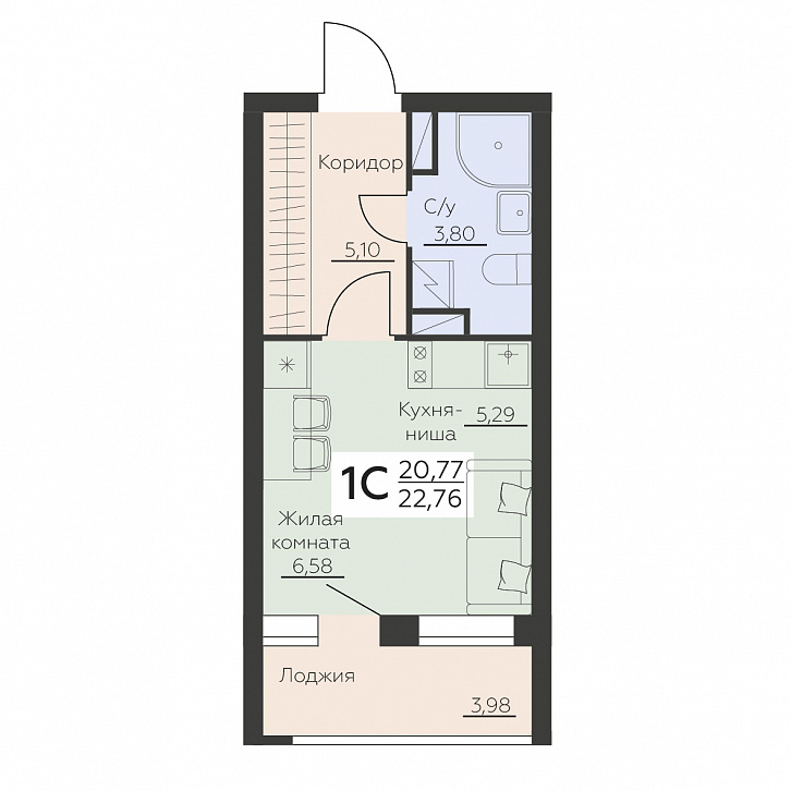 Помещение 0000034838 (Заря) планировка