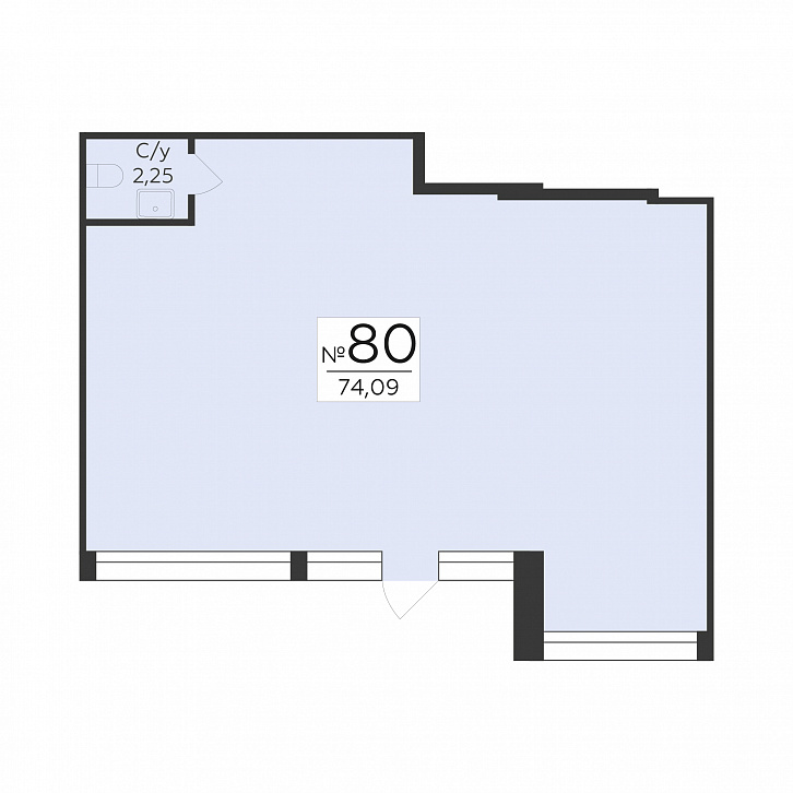 Помещение 0000048697 (Суворов-сити 2; г. Воронеж, ул. Матросова, 64а) планировка