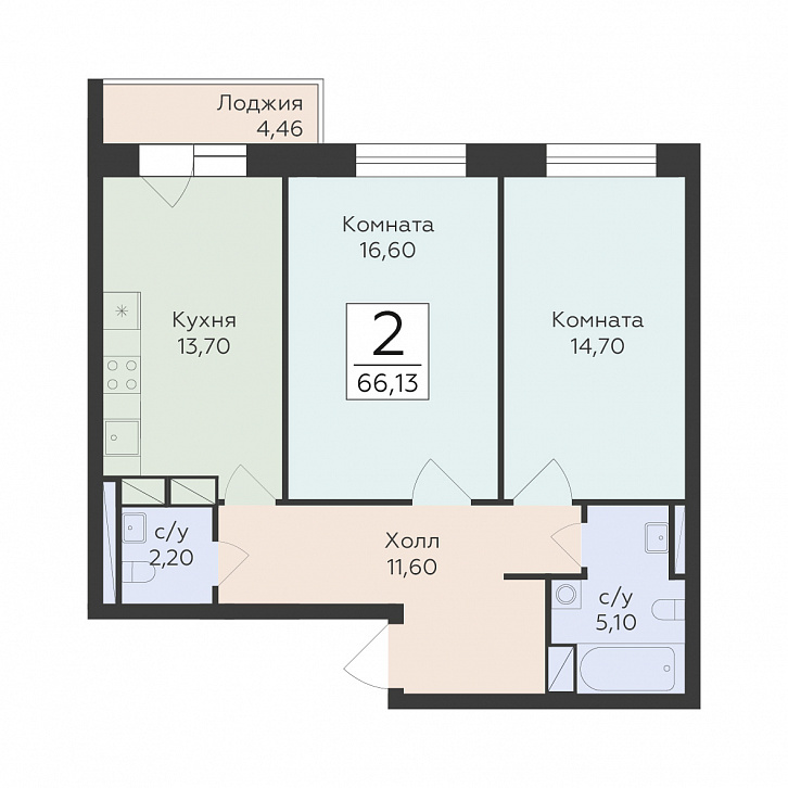 Помещение 0000037486 (Малаховский; ) планировка