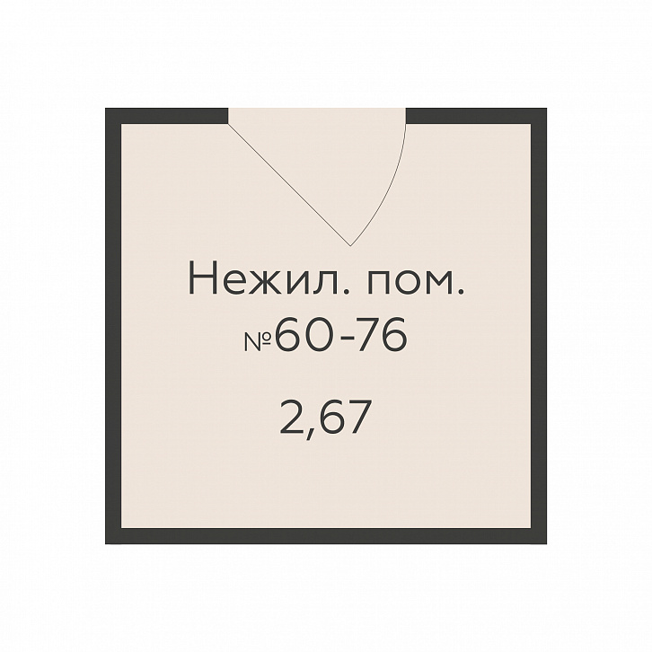 Помещение 0000042523 (Романовский; г. Воронеж, ул. Чапаева, 68а) планировка