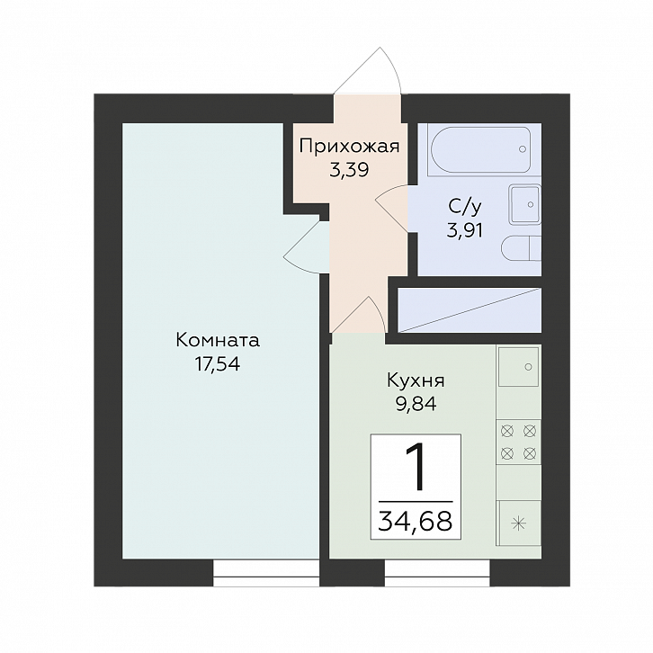 Помещение 0000047405 (Юность) планировка