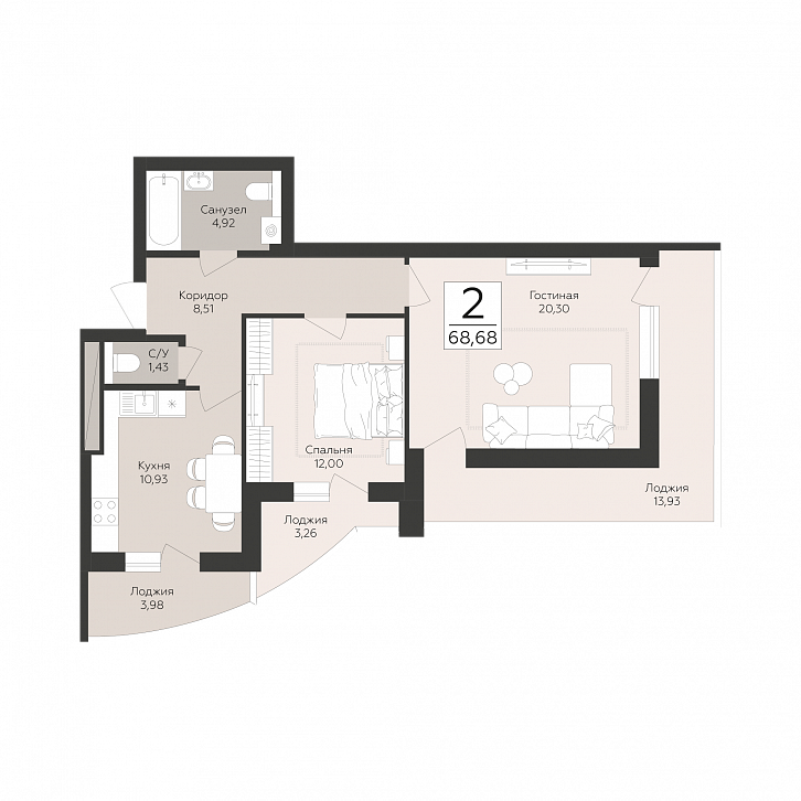 Помещение 0000050949 (Скай; ) планировка