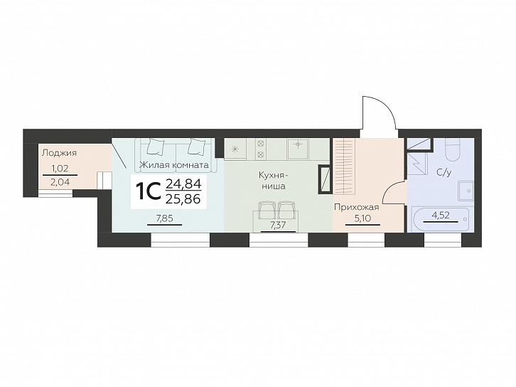 Помещение 0000034976 (Заря; ) планировка