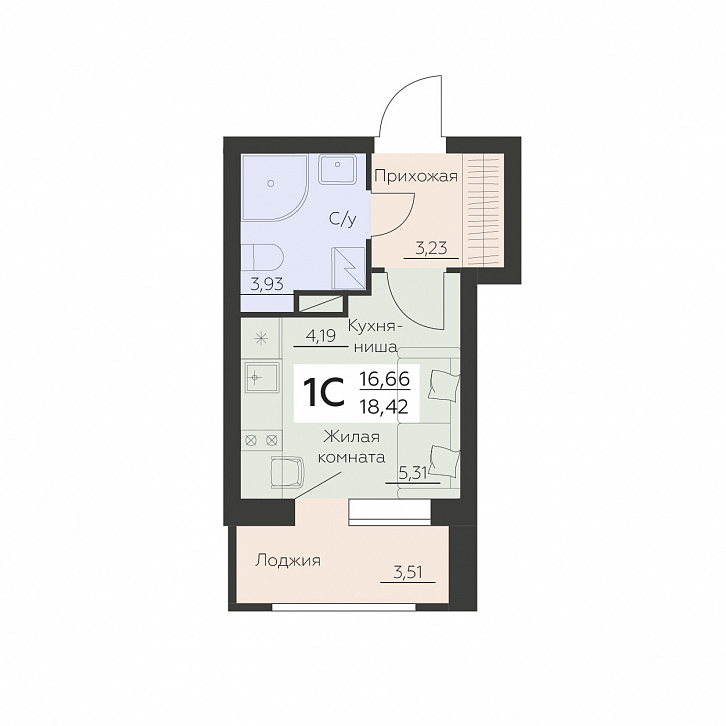 Помещение 0000035492 (Заря) планировка