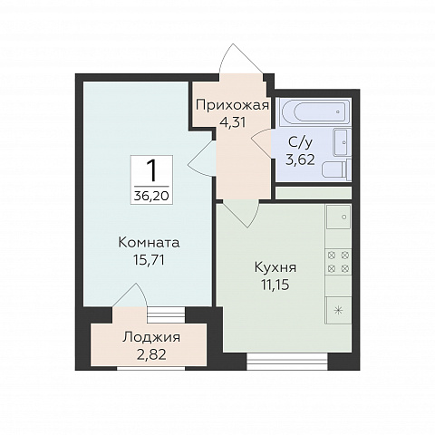 Планировка 000012586