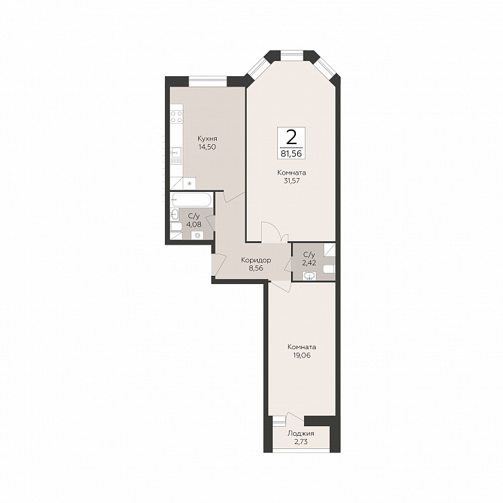 Помещение 0000051675 (Пахра сити; МО,г. Подольск, б р Красногвардейский, д. 33А, 33Б) планировка