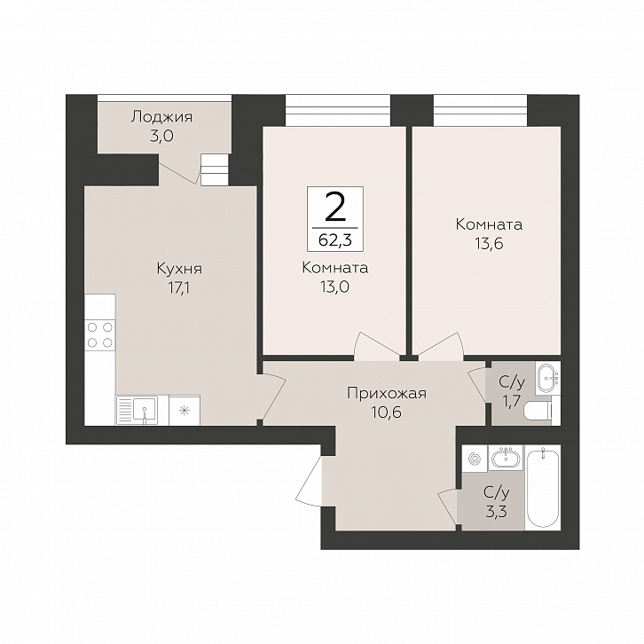 Помещение 0000051208 (Тургенев; Воронежская область, г. Павловск, микрорайон Северный, д. 5) планировка