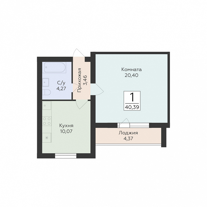 Помещение 0000047303 (Юность) планировка