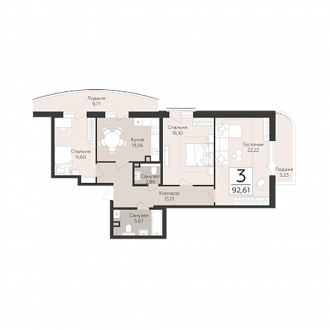 Планировка 000011206