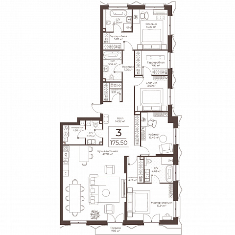 Планировка 000011355