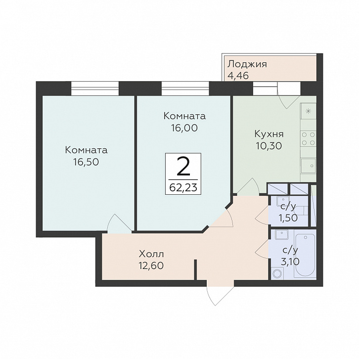 Помещение 0000037385 (Малаховский; ) планировка