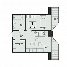 Планировка 000011029