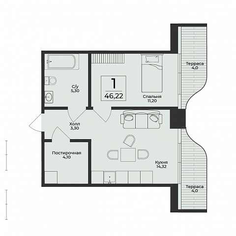 Планировка 000011029