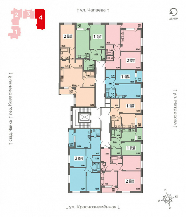 Помещение 0000022013 (Дом офицеров; ) план этажа