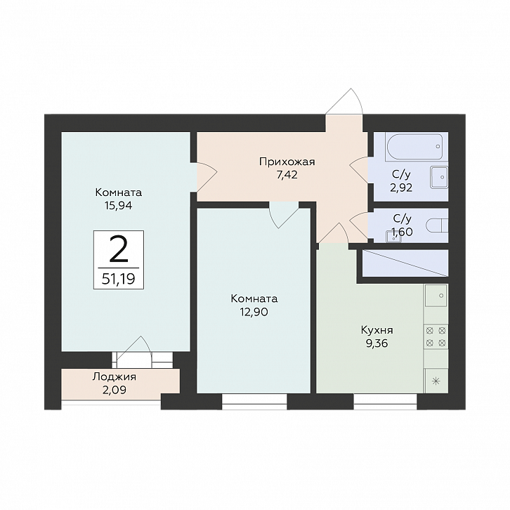 Помещение 0000047758 (Юность; г. Самара, Октябрьский район, ул. Советской Армии, д. 242) планировка