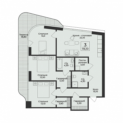 Планировка 000011040