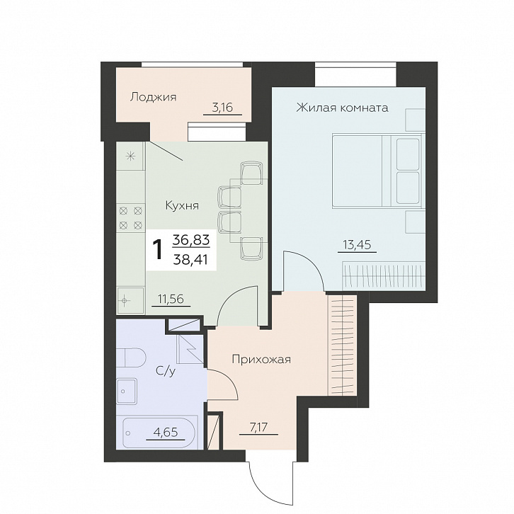 Помещение 0000035573 (Заря) планировка