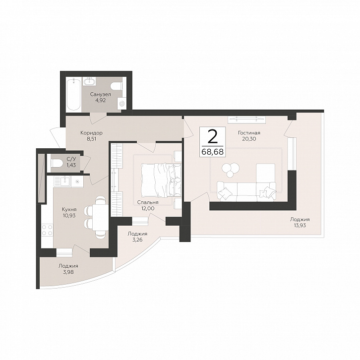 Помещение 0000050958 (Скай; ) планировка