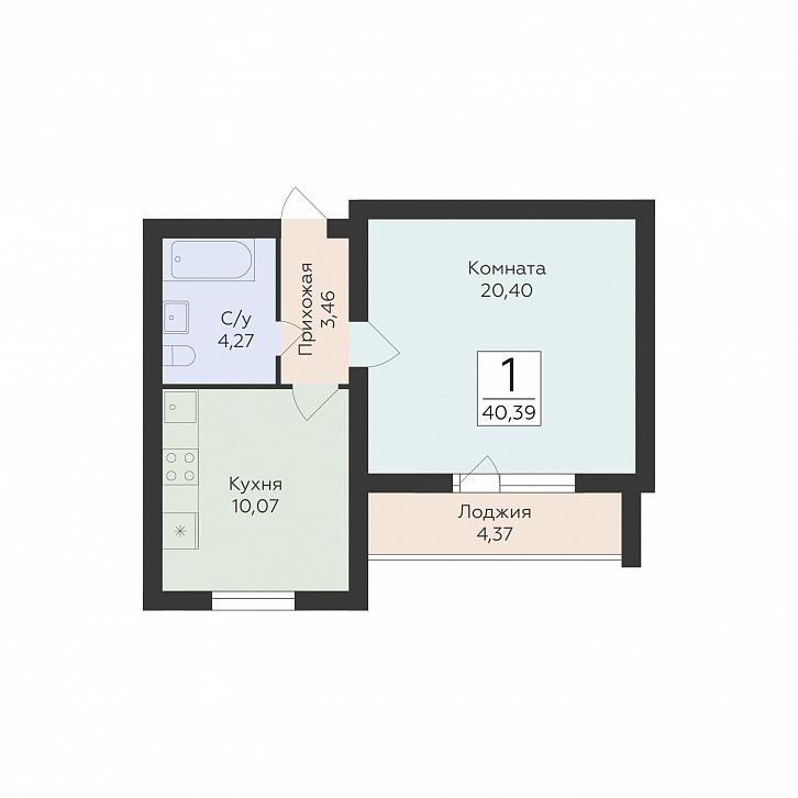 Помещение 0000047291 (Юность; ) планировка