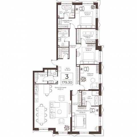 Планировка 000011357