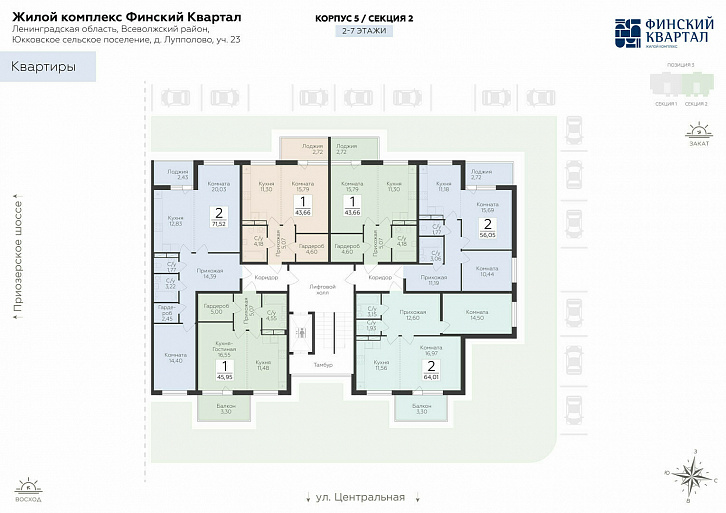 Помещение 0000037928 (Финский квартал; ) план этажа