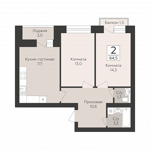 Планировка 000011615