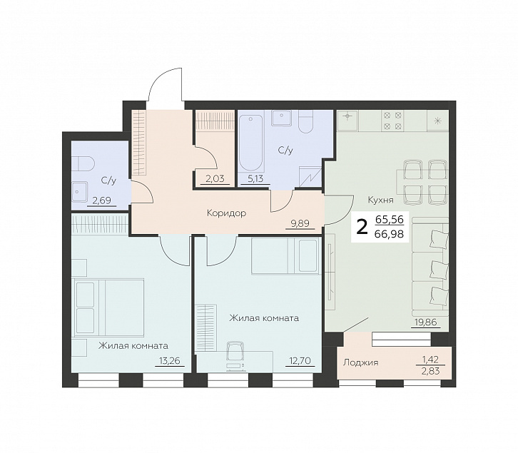 Помещение 0000034999 (Заря) планировка