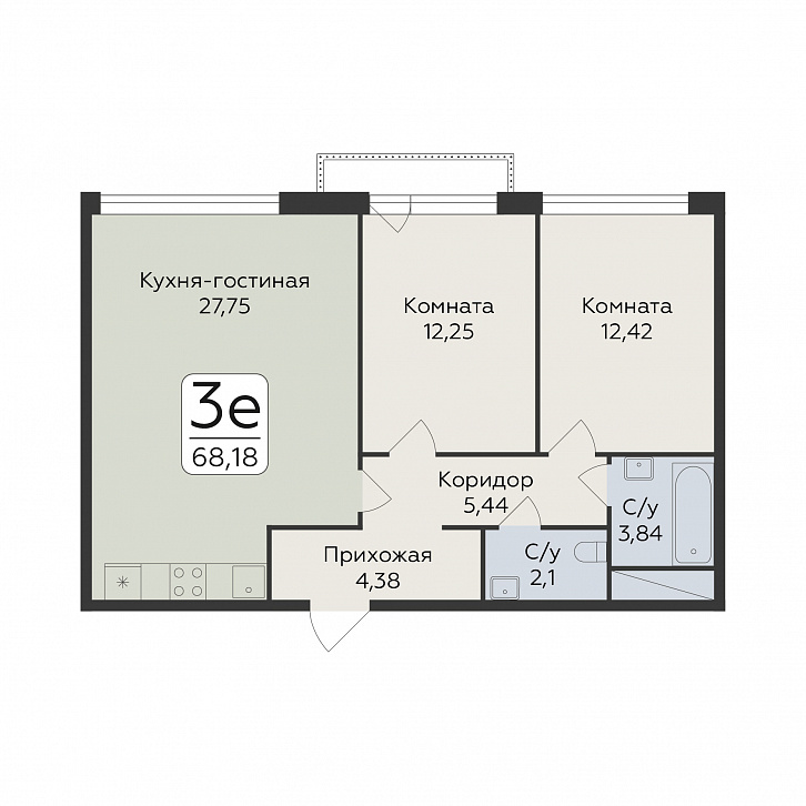 Помещение 0000047973 (Люмен; Воронеж, пр-т Труда, 117) планировка