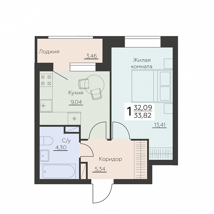 Помещение 0000034792 (Заря; ) планировка