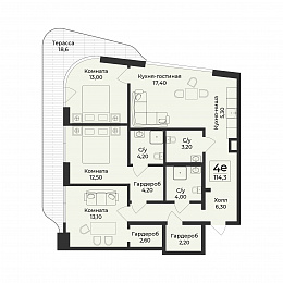 Планировка 000009737